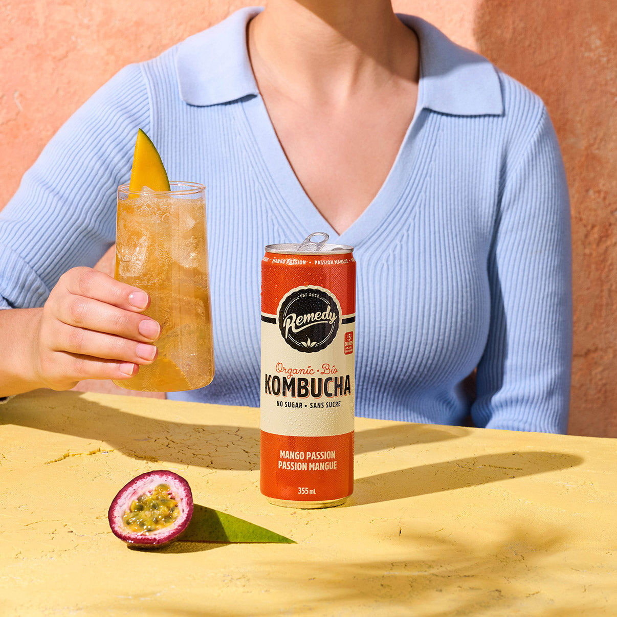 Remedy Kombucha Mango Passion