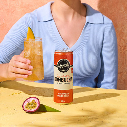 Remedy Kombucha Mango Passion