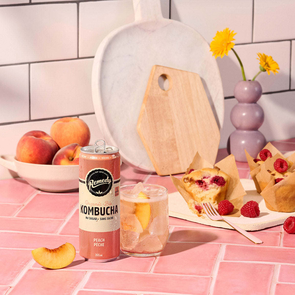 Remedy Kombucha Peach