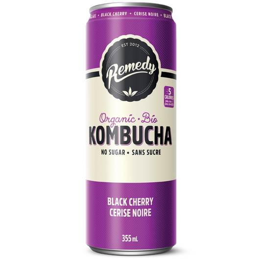 Remedy Kombucha Black Cherry