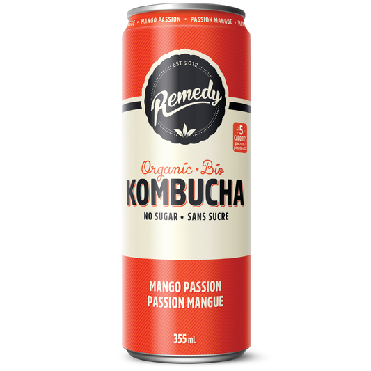 Remedy Kombucha Mango Passion