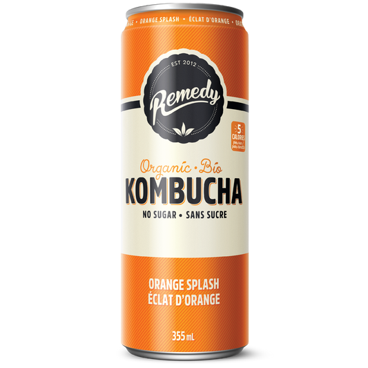Remedy Kombucha Orange Splash