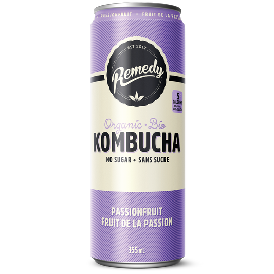 Remedy Kombucha Passionfruit 