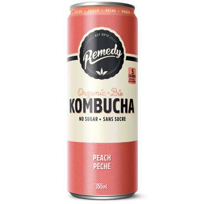 Remedy Kombucha Peach