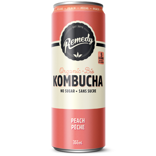 Remedy Kombucha Peach