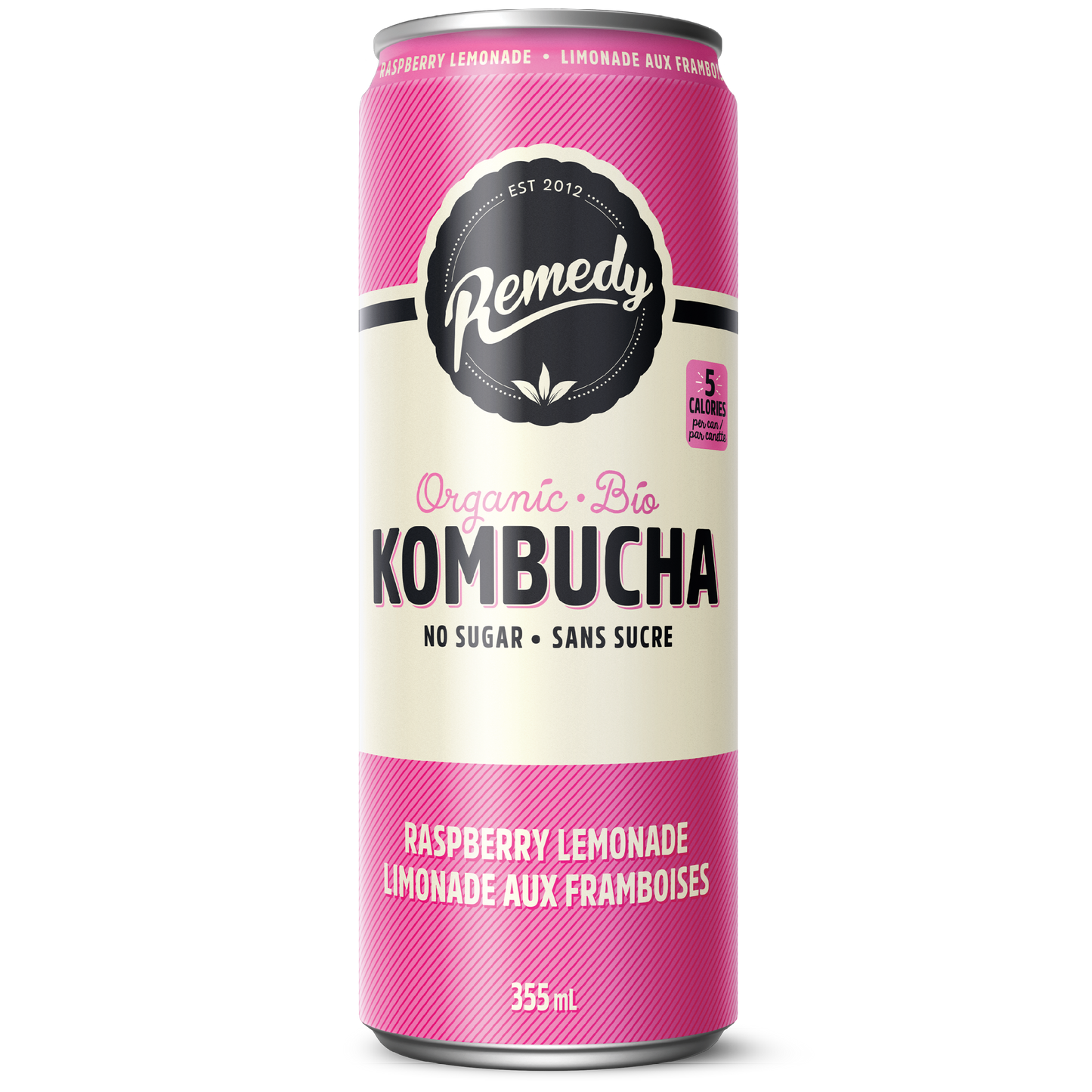 Remedy Kombucha Raspberry Lemonade