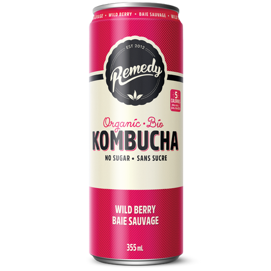 Remedy Kombucha Wild Berry