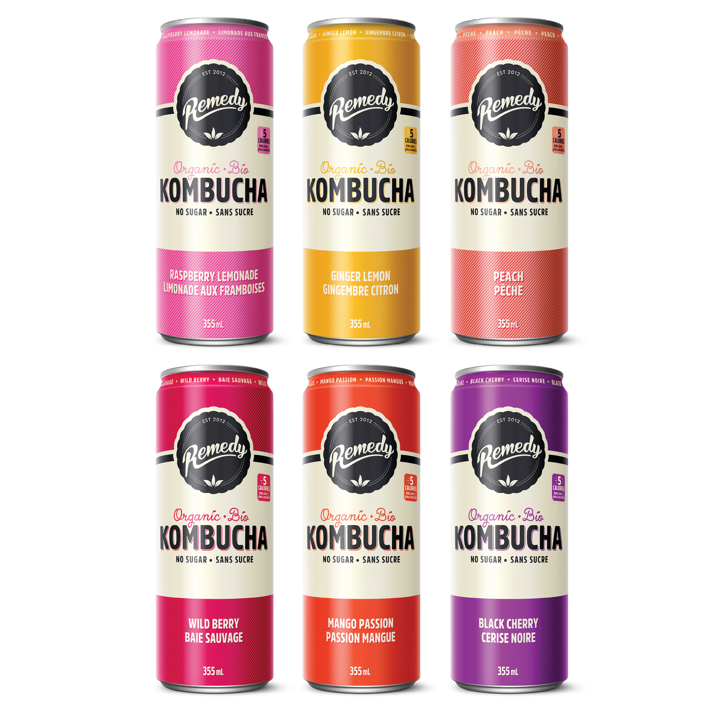 Remedy Kombucha Variety Pack