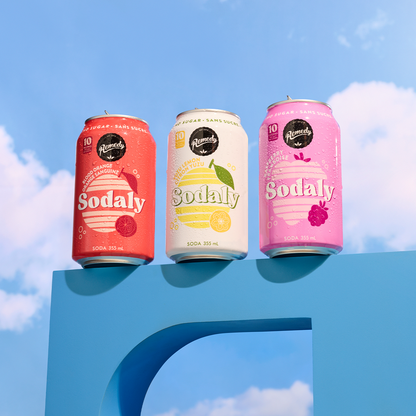 Remedy Sodaly 3 flavour Variety Pack