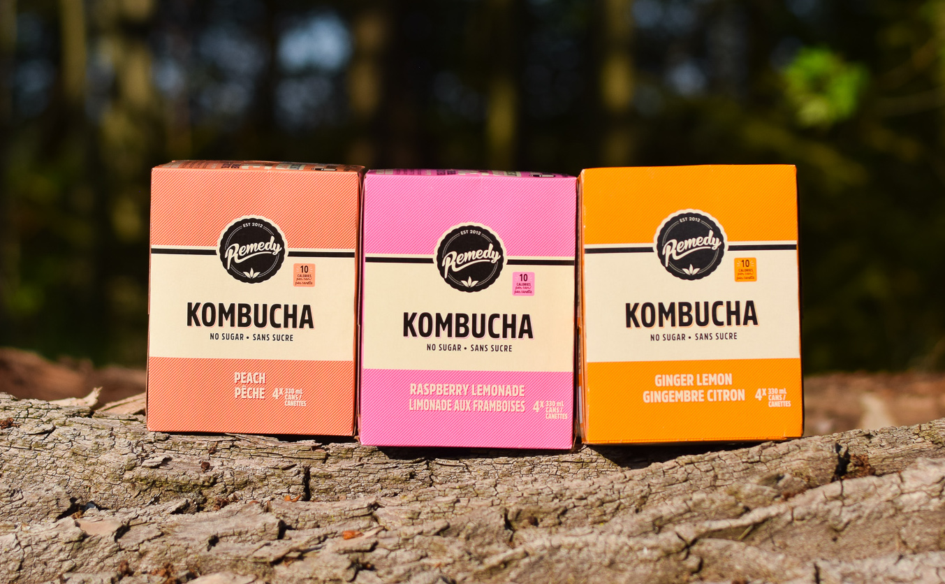 Remedy Kombucha 4-packs