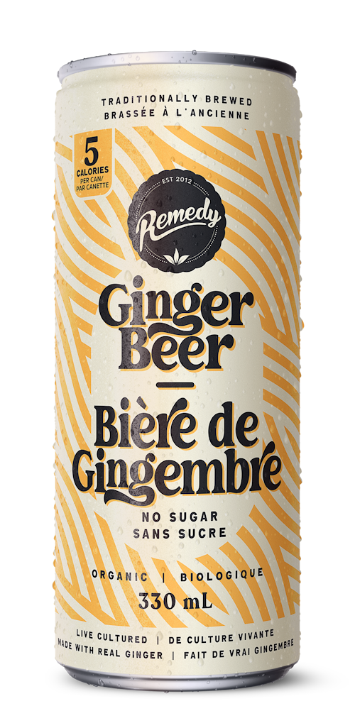 Remedy Ginger Beer can
