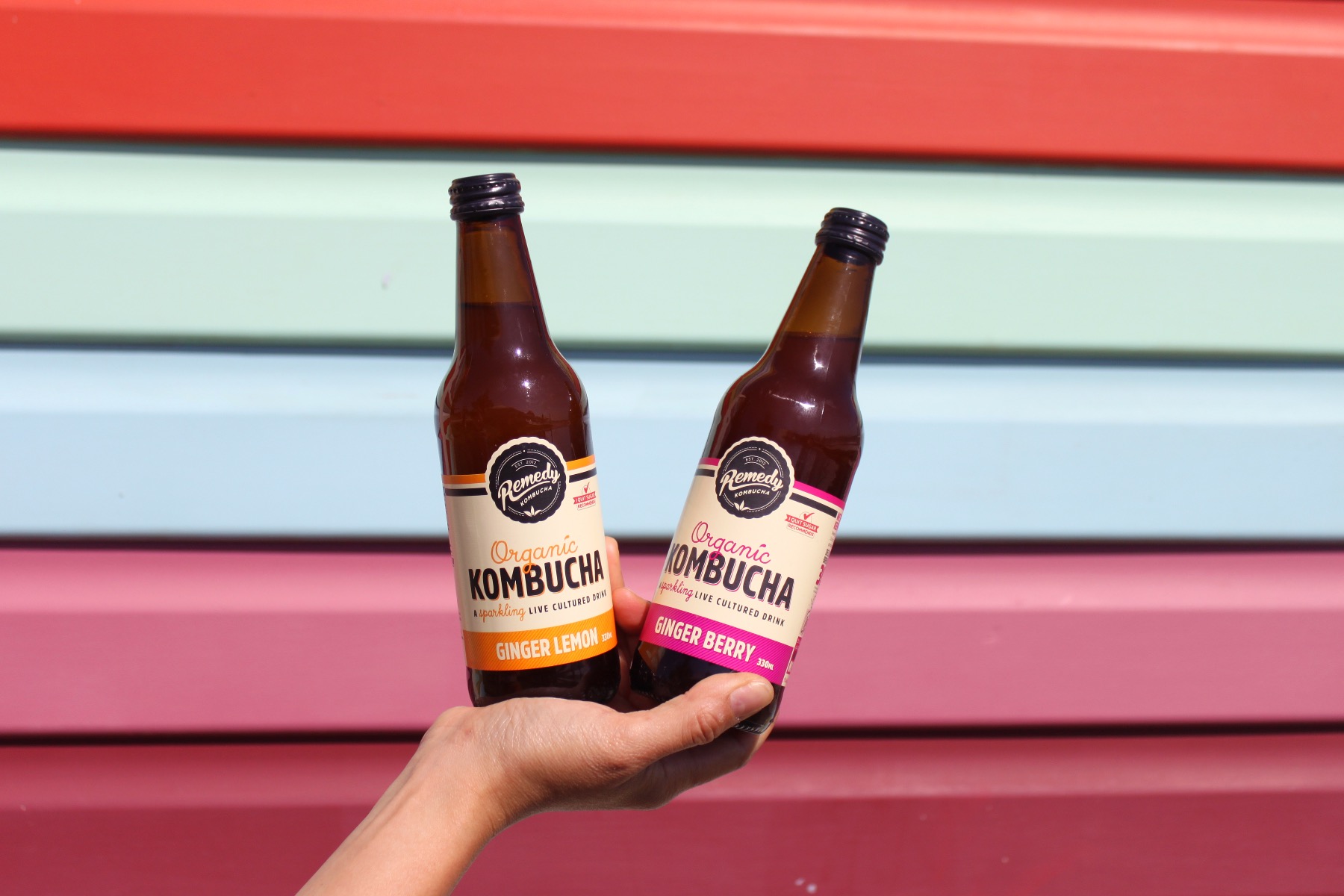 Remedy Kombucha Bottles