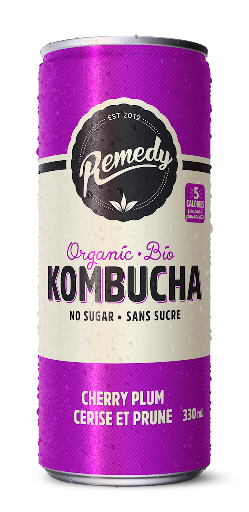 Remedy Kombucha Cherry Plum