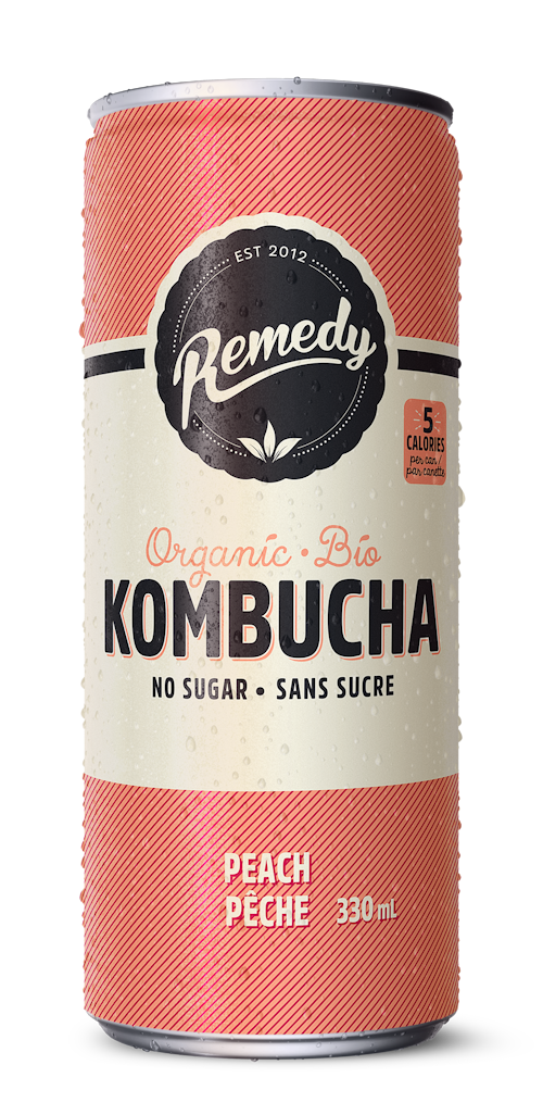 Remedy Kombucha Peach