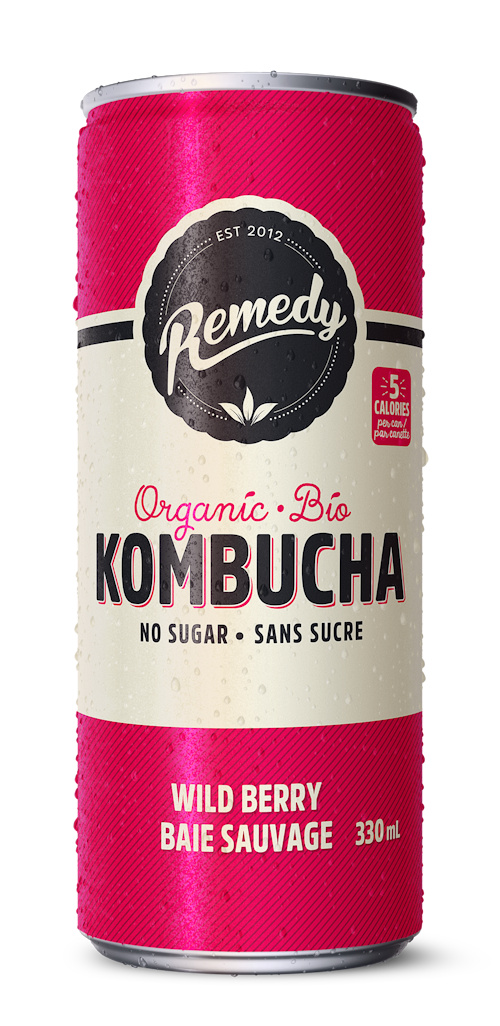 Remedy Kombucha Wild Berry