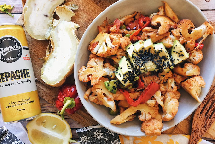 Mexican Cauliflower Skillet Recipe