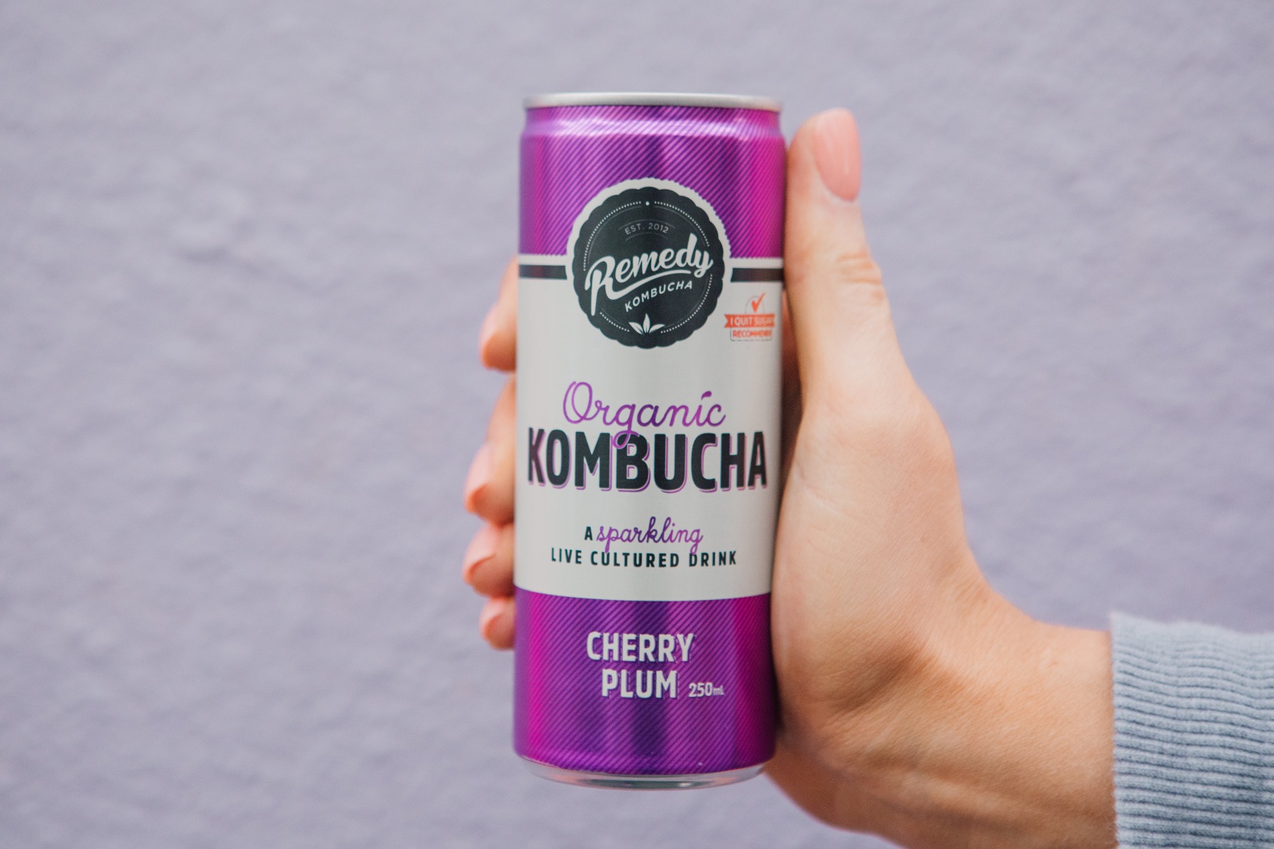 Remedy Kombucha Cherry Plum