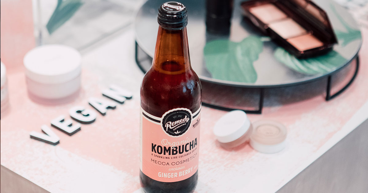 Remedy Kombucha Mecca Collab