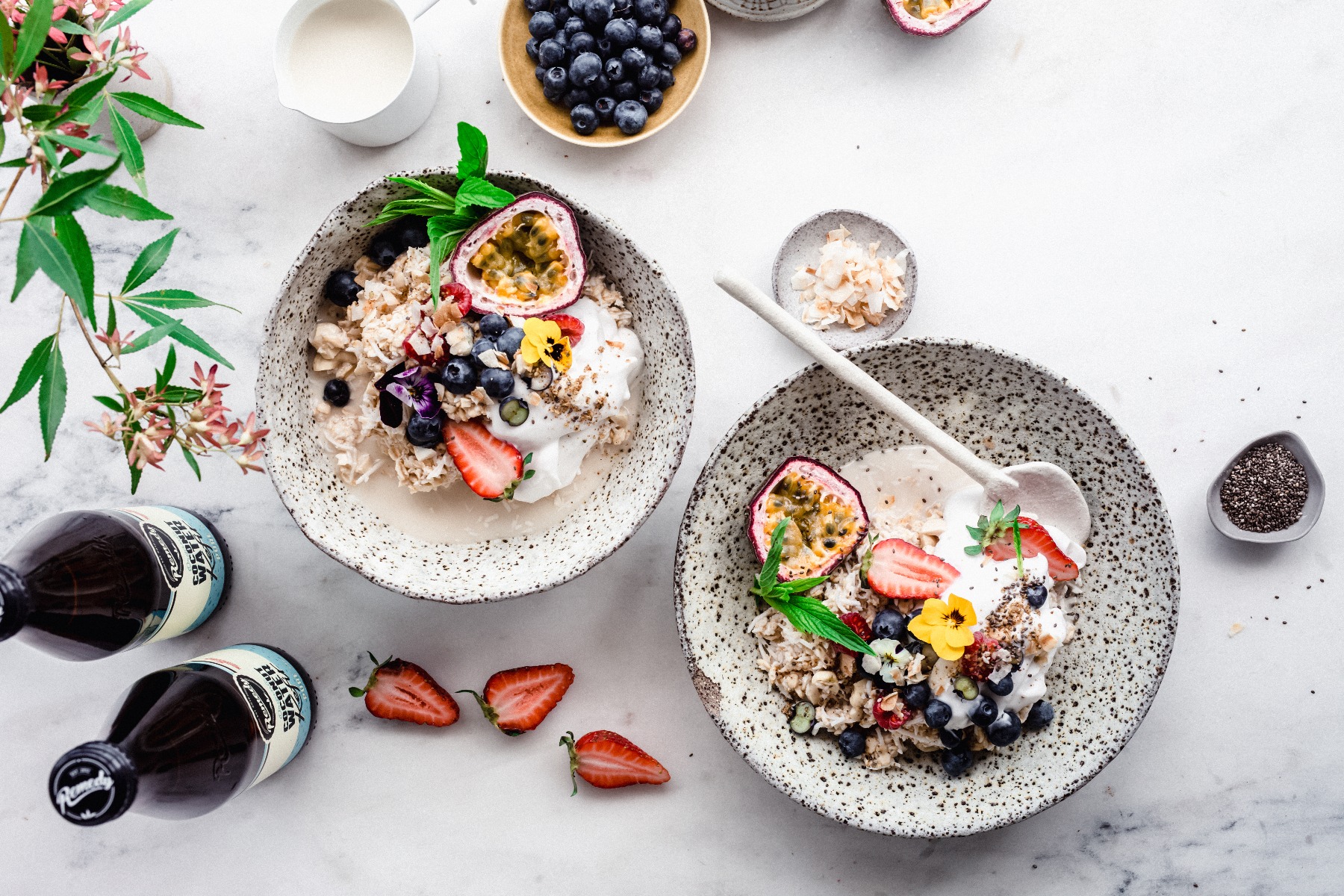 Coconut Water Kefir Overnight Oats